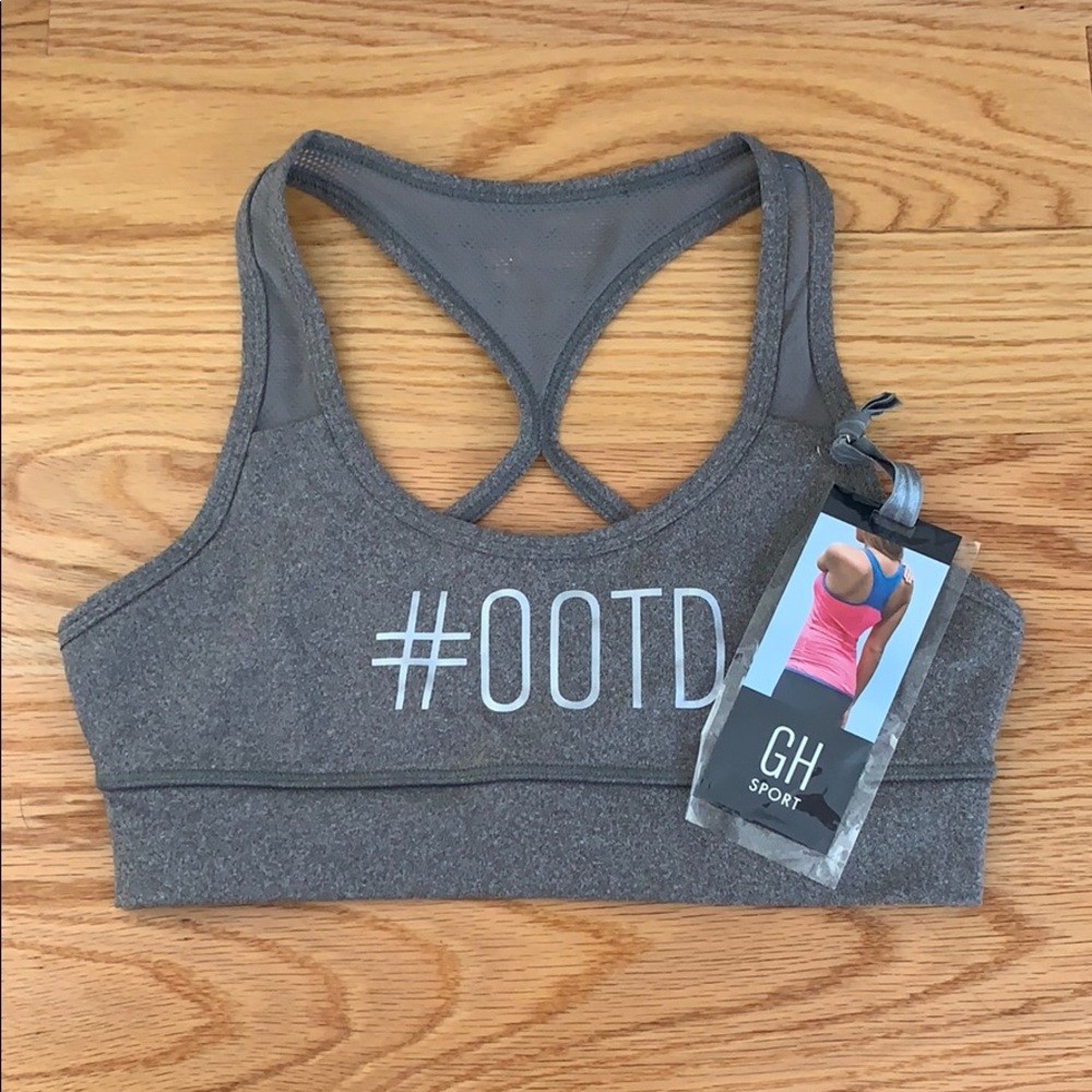 NWT Gilly Hicks Sports Bra #ootd Gray small s